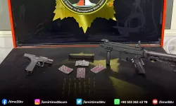 Otomatik silahlı saldırganlar kıskıvrak yakalandı