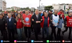 Urla’da işçiye çifte bayram