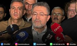 Bakan Yumaklı yangın bölgesinde