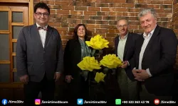 Başkan Çerçioğlu, yazarlarla fuarda bir araya geldi