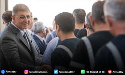 Başkan Tugay ESHOT personeliyle bayramlaştı