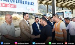 Başkan Yıldız, mesai arkadaşlarıyla bayramlaştı