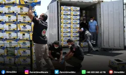 Çeşme Limanı'nda iki tır dolusu uy*şturucu bulundu