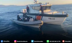 Karaburun ve Seferihisar'da göçmen operasyonu