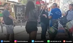 İzmir'de belediye işçisine saldıran 2 genç kız tutuklandı