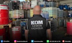 İzmir'de 613 ton kaçak akaryakıt ele geçirildi