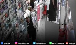 İzmir'de eczaneye yumurtalı saldırı