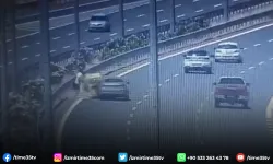 İzmir'de 1 kişinin öldüğü feci kaza kamerada