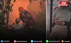 İzmir'deki yangından duygu dolu görüntüler