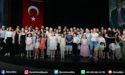 Konaklı kursiyerlerden müzik ve dans şöleni