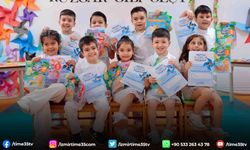Konaklı minikler karne sevinci yaşadı