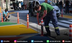 Konak’ta okul yollarına renkli dokunuş yayılıyor