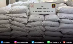 Manisa’da 7 bin 900 kilo kıyılmış tütün ele geçirildi