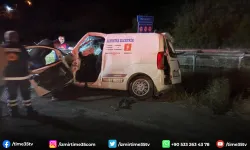 Ters şerit kazasında 6 kişi yaralandı