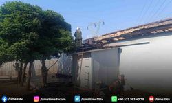 Yangında alevlerin arasında kalan bebek hayata tutunamadı