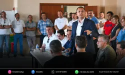 Başkan Eşki'den alev savaşçılarına teşekkür ziyareti
