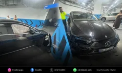 7 Milyon TL’lik otomobil valenin hatası sonucu hurdaya döndü