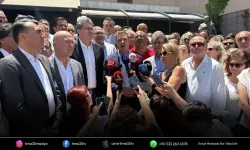 CHP'den adliye önünde tepki: “Bu dosya hukuki değil, siyasi”