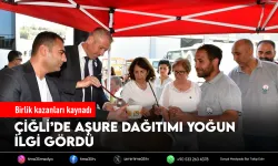 Çiğli’de aşure sofraları dayanışma için kuruldu