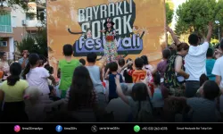 Bayraklı Sokak Festivali’nde çocuklar doyasıya eğlendi