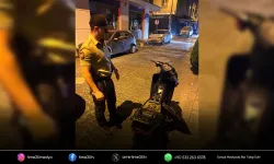 Bekçilerin dikkati çalıntı motosikleti yakalattı