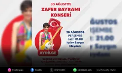 Buca’da 30 Ağustos coşkusu: Aydilge konseriyle kutlama