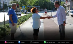 Buca’nın tarihi tren yolu yeşil sosyal alana dönüştü