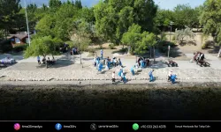 Çakalburnu Lagünü’nde çevre temizliği