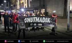 Konak’tan 17 Ağustos’a sessiz anma yürüyüşü