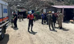 Elazığ'da maden ocağında göçük: Bir işçi mahsur kaldı