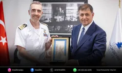 İtalyan Donanması heyetinden Başkan Tugay’a ziyaret