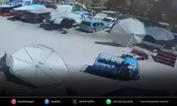 İzmir’de rüzgar şemsiyeyi savurdu, hamile kadın ve çocuğu yaralandı