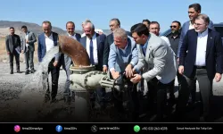 Dikili’nin jeotermal su kuyusu açıldı