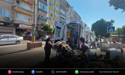 Otomobille motosiklet çarpıştı: 1 yaralı
