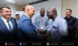 İzmir'de Burkina Fasolu sağlıkçılar sertifikalarını aldı