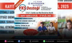 Aydın'da üniversite adaylarına ücretsiz YKS desteği