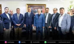 Başkan Tugay İEOSB yönetimi ile bir araya geldi