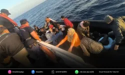 Ege Denizi'nde kaçış son buldu: 58 göçmen yakalandı