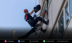 İzmir’de nefes kesen kurtarma tatbikatı!