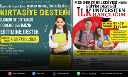 Menderes Belediyesi’nden öğrencilere destek