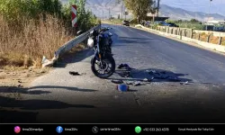 İzmir'de motosiklet kazası: 1 ağır yaralı