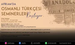 APİKAM’da ücretsiz Osmanlı Türkçesi eğitimi