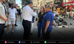 Cemil Tugay sahaya indi, çöp dağları temizleniyor!