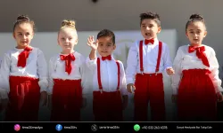 Bucalı miniklerden duygu dolu kutlama