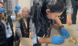 Dilenci kılığında zenginlik: 67 çeyrek altınla yakalandı