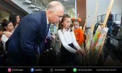Gaziemirli çocuklar su krizine dikkat çekti