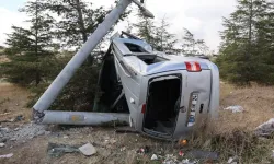 Tamir için getirilen araçla kaza yapan çırak yaralandı