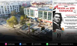 Menderes’te Atatürk resim ve şiirde yaşatılacak