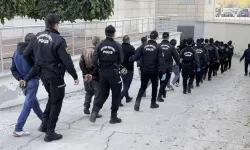 9 ilde 12 suç örgütüne operasyon: 106 gözaltı
