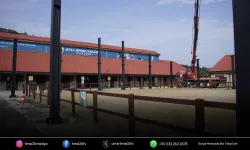 Alia Park’ta kapalı manej çalışmaları sürüyor